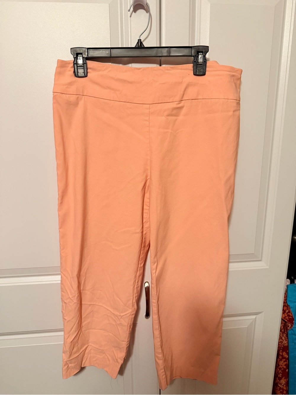 new directions Peach Cropped Ponte Pants